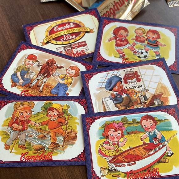 VINTAGE 1995 THE CAMPBELLS SOUP COLLECTORS CARDS - Picture 4 of 6